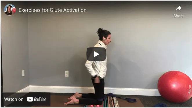 how to activate Glutes video
